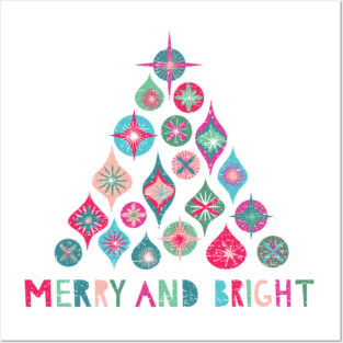 Vintage Christmas: Merry and Bright Posters and Art