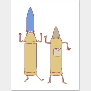 Bullet bullies Posters and Art