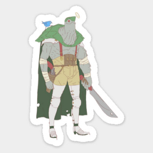 The Chopping turtle Sticker