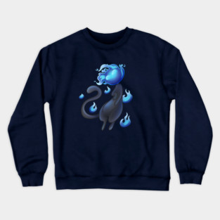 Wispy Cat Crewneck Sweatshirt