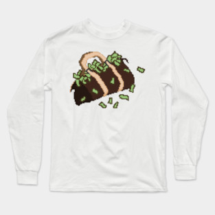 Money Bag Long Sleeve T-Shirt
