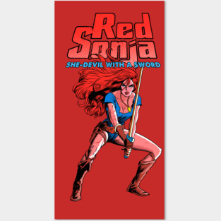 Red Sonja Posters and Art