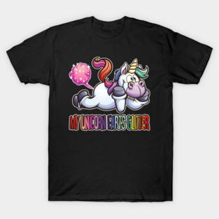 Funny Unicorn Rainbow Farts Glitter Cute Gift idea T-Shirt