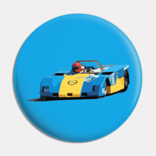 Opel Race Car Pin