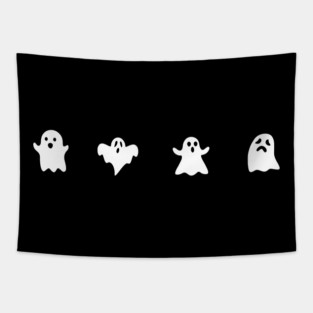 Ghosts Halloween Tapestry