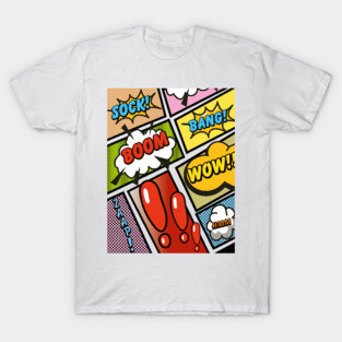 cartoon comic book T-Shirt