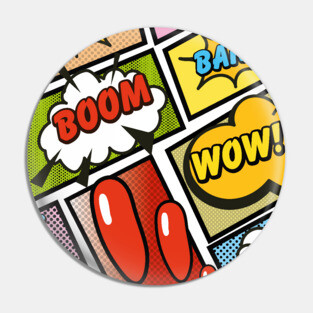 cartoon comic book Pin