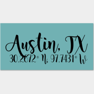 Austin, Texas Posters and Art