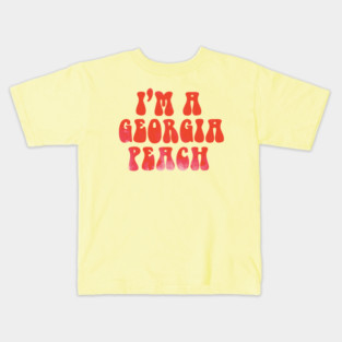 Georgia Peach Kids T-Shirt