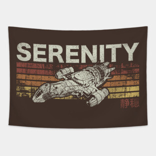 Retro Serenity Tapestry