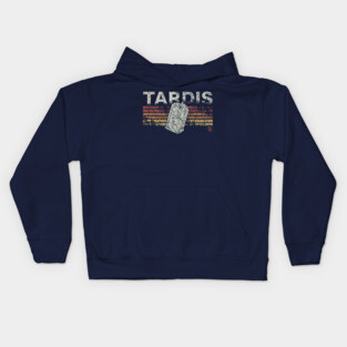 Retro Tardis Kids Hoodie