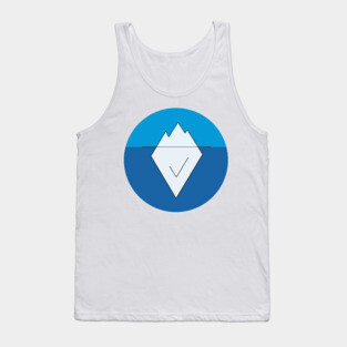 Iceberg Blue Tank Top