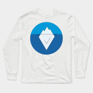 Iceberg Blue Long Sleeve T-Shirt