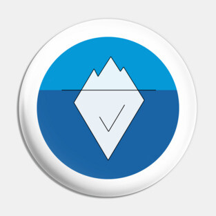Iceberg Blue Pin