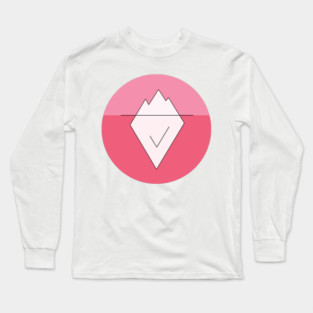 Iceberg Pink Long Sleeve T-Shirt