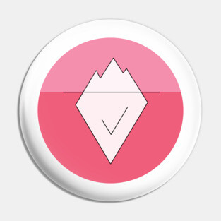 Iceberg Pink Pin