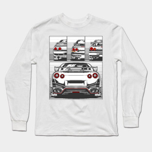 Generation of Nissan GTR Series Long Sleeve T-Shirt