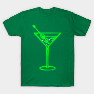 Neon Martini T-Shirt
