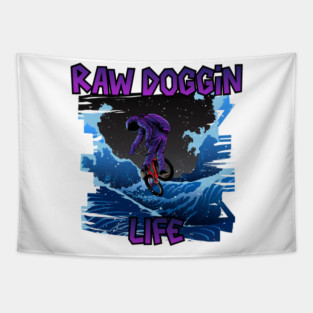 Raw Doggin Life, Moon Man Tapestry