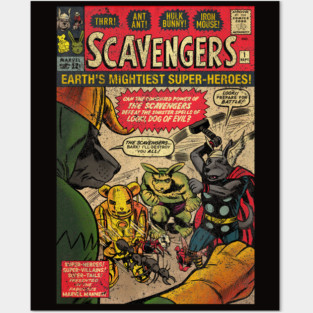 Scavengers #1 Posters and Art