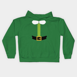 Buddy The Elf Costume Kids Hoodie