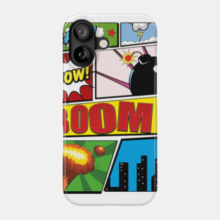 Cartoon comic book Phone Case