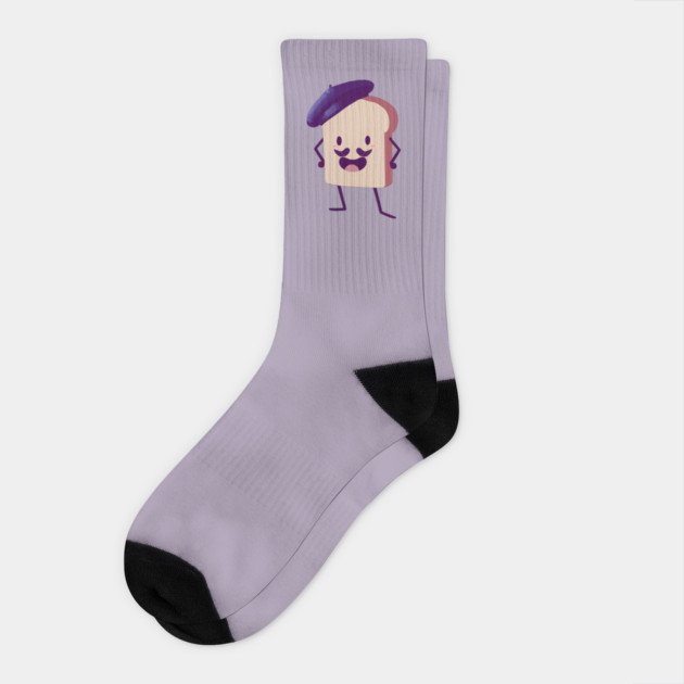 FRENCH TOAST Socks by droidmonkey