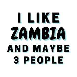 I Like Zambia And Maybe 3 People T-Shirt