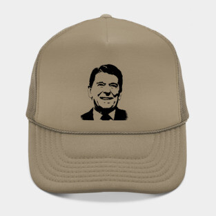 Ronald Reagan Pop Art Portrait Hat