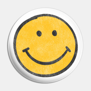 Friendly Smiley Pin