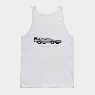 Back to the Future - Famous Cars Tank Top