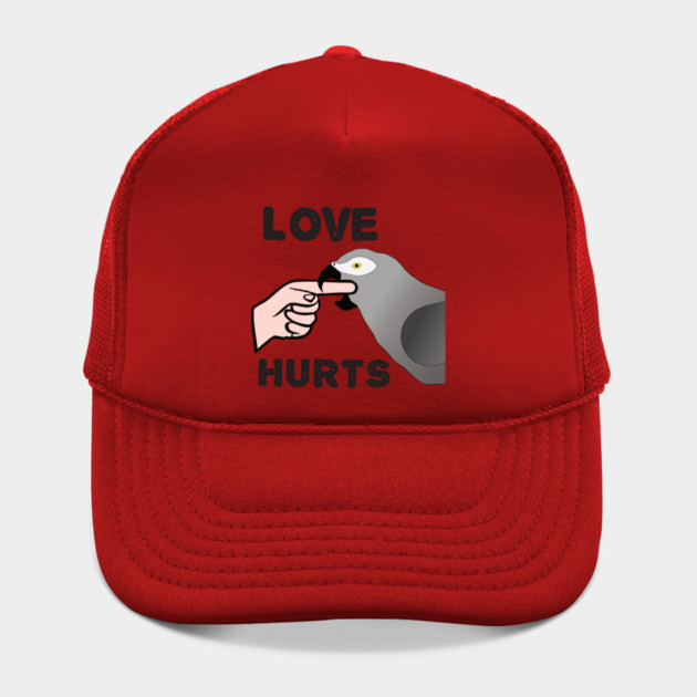 Love Hurts - African Grey Parrot by Einstein Parrot