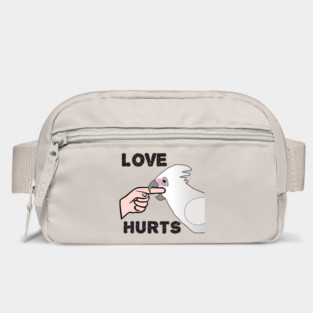 Love Hurts - Bare Eyed Cockatoo Parrot Bag