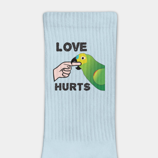 Love Hurts - Blue Front Amazon Parrot by Einstein Parrot