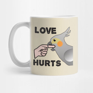 Love Hurts - Cockatiel Parrot Female Mug