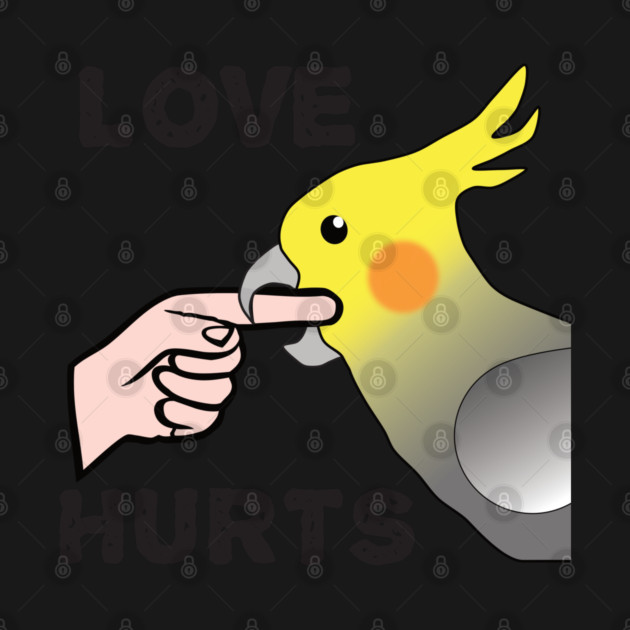 Love Hurts - Cockatiel Male by Einstein Parrot