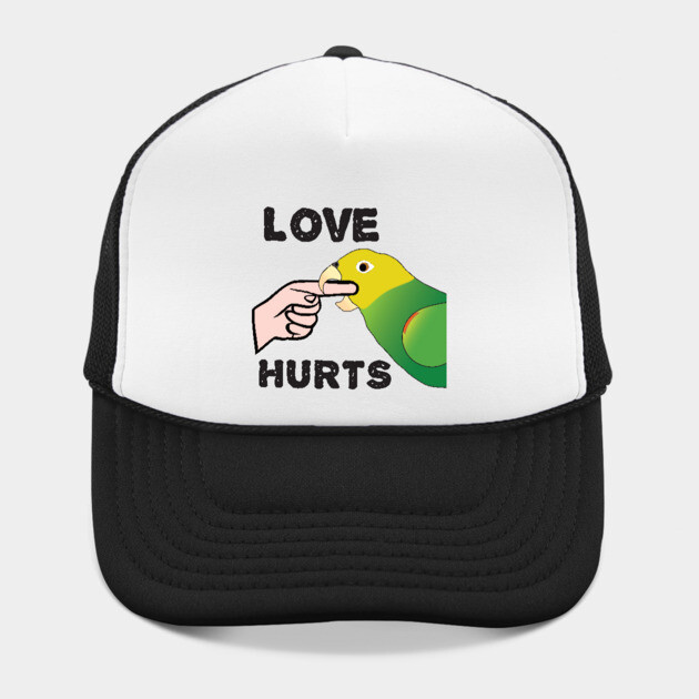 Love Hurts - Double Yellow Headed Amazon Parrot by Einstein Parrot