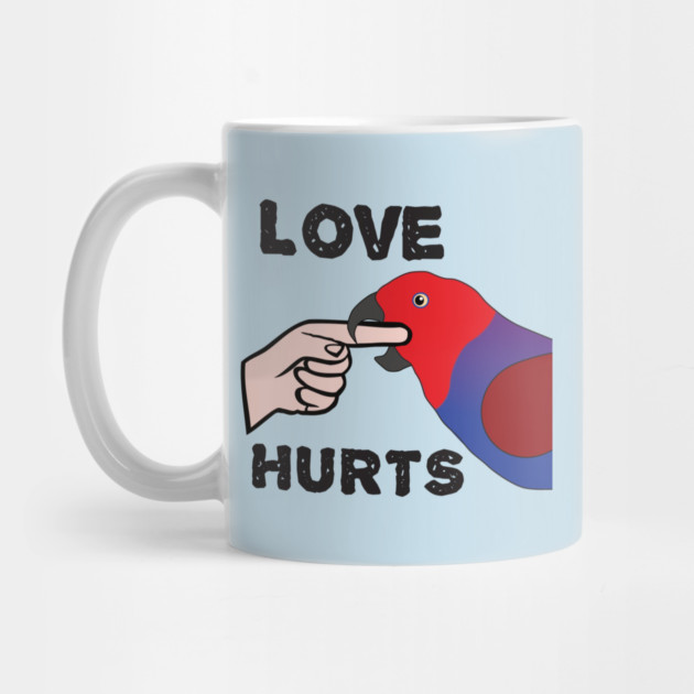 Love Hurts - Eclectus Parrot Female by Einstein Parrot