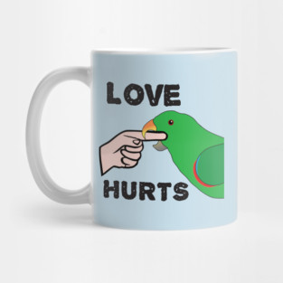 Love Hurts - Eclectus Parrot Male Mug