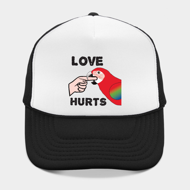 Love Hurts - Greenwing Macaw Parrot by Einstein Parrot