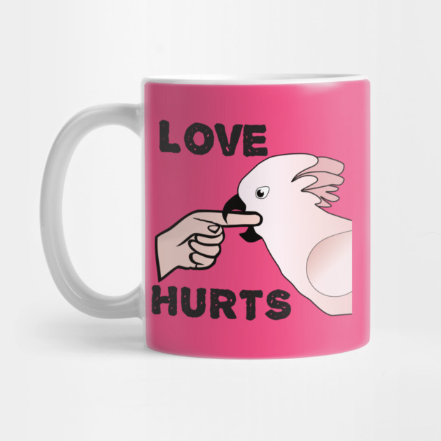 Love Hurts - Moluccan Cockatoo Parrot by Einstein Parrot