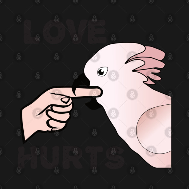 Love Hurts - Moluccan Cockatoo Parrot by Einstein Parrot