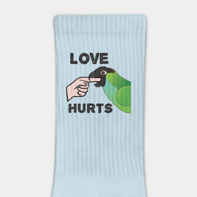 Love Hurts - Nanday Conure Parrot by Einstein Parrot