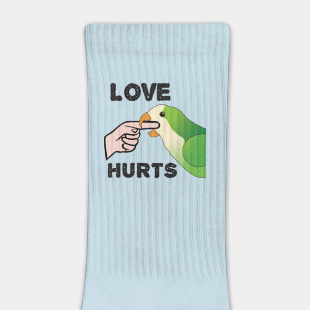 Love Hurts - Quaker Parrot by Einstein Parrot