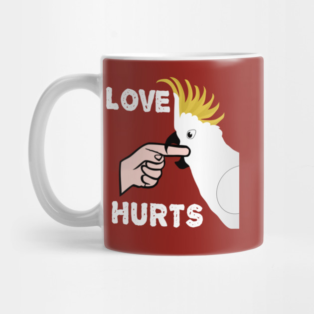 Love Hurts - Sulphur Crested Cockatoo Parrot by Einstein Parrot