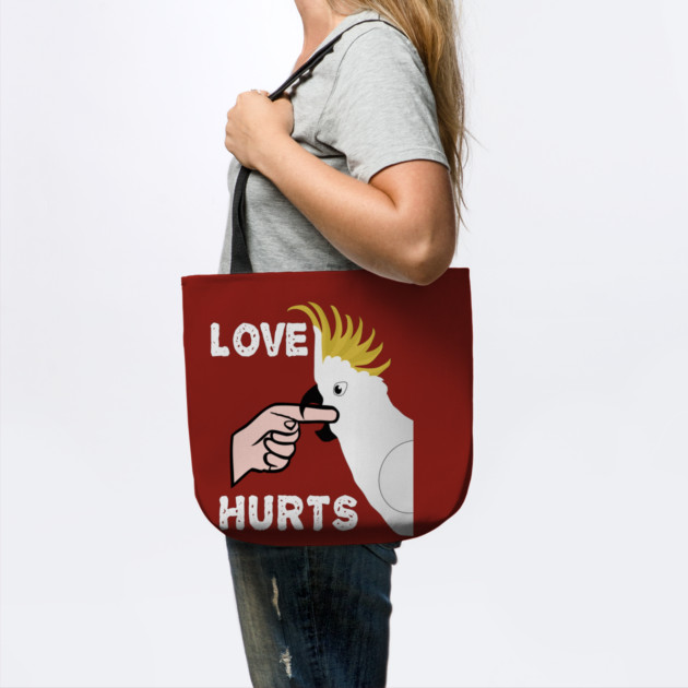 Love Hurts - Sulphur Crested Cockatoo Parrot by Einstein Parrot