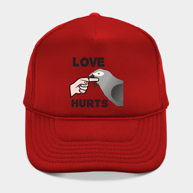 Love Hurts - Timneh African Grey Parrot by Einstein Parrot