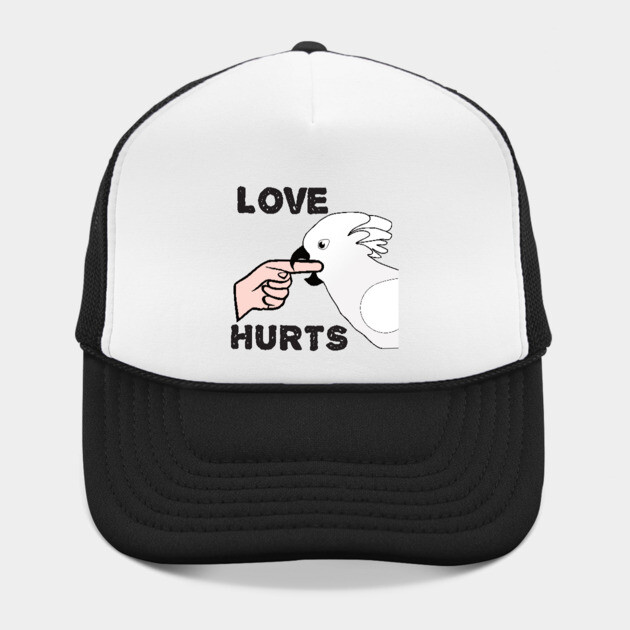 Love Hurts - Umbrella Cockatoo Parrot by Einstein Parrot