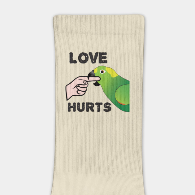 Love Hurts - Yellow Napped Amazon Parrot by Einstein Parrot