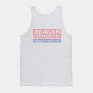 Reagan for President Tank Top